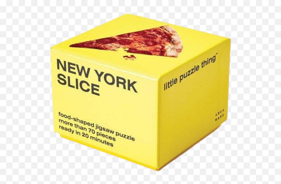 Areaware Pizza Slice Jigsaw Little Puzzle Thing Bonjour Fête - Packet Emoji,What Do The Letters Stand For In That Little Emoticon Box