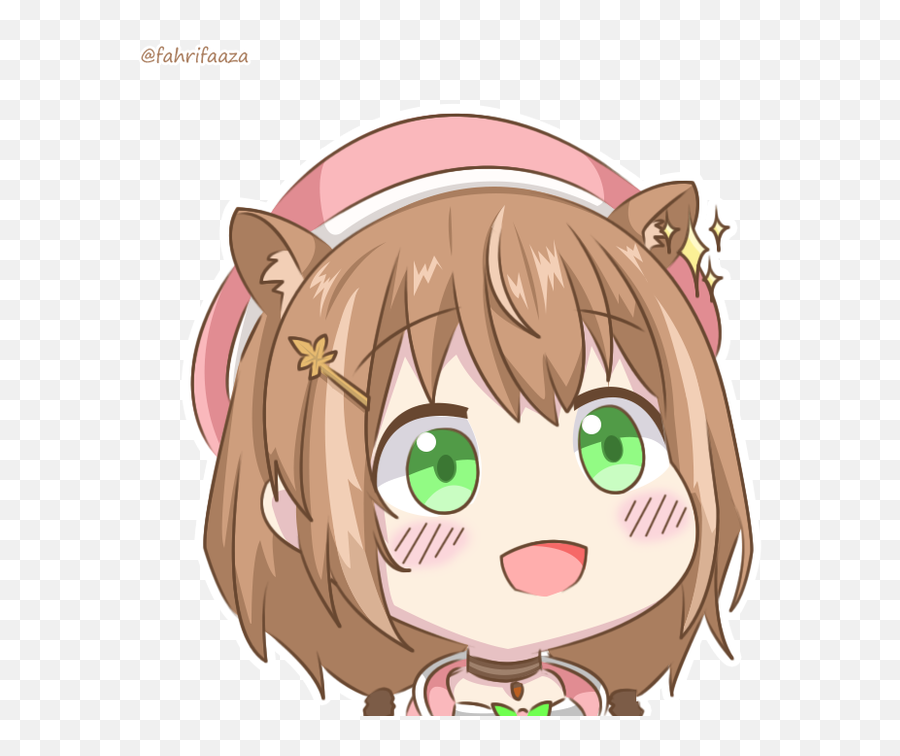 202008 Ayunda Risu - Fictional Character Emoji,Chroneco Emoticon Discord