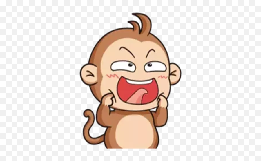 Monkey And Bunny - Stickers For Whatsapp Happy Emoji,Iphone Monkey Emoji