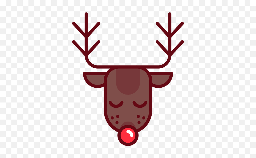 Png E Svg De Rudolph Com Fundo Transparente Para Baixar Emoji,Natal Emojis Transarente