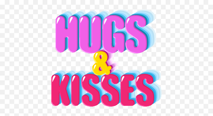 Hugs And Kisses Xoxo Sticker - Hugs And Kisses Xoxo Muah Emoji,What Is Emoji For A Hug