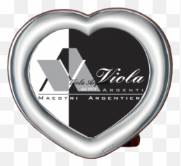 Viola Argenti Silver Photo Frames - Viola Argenti Emoji,Heart Frame Made Of Heart Emojis