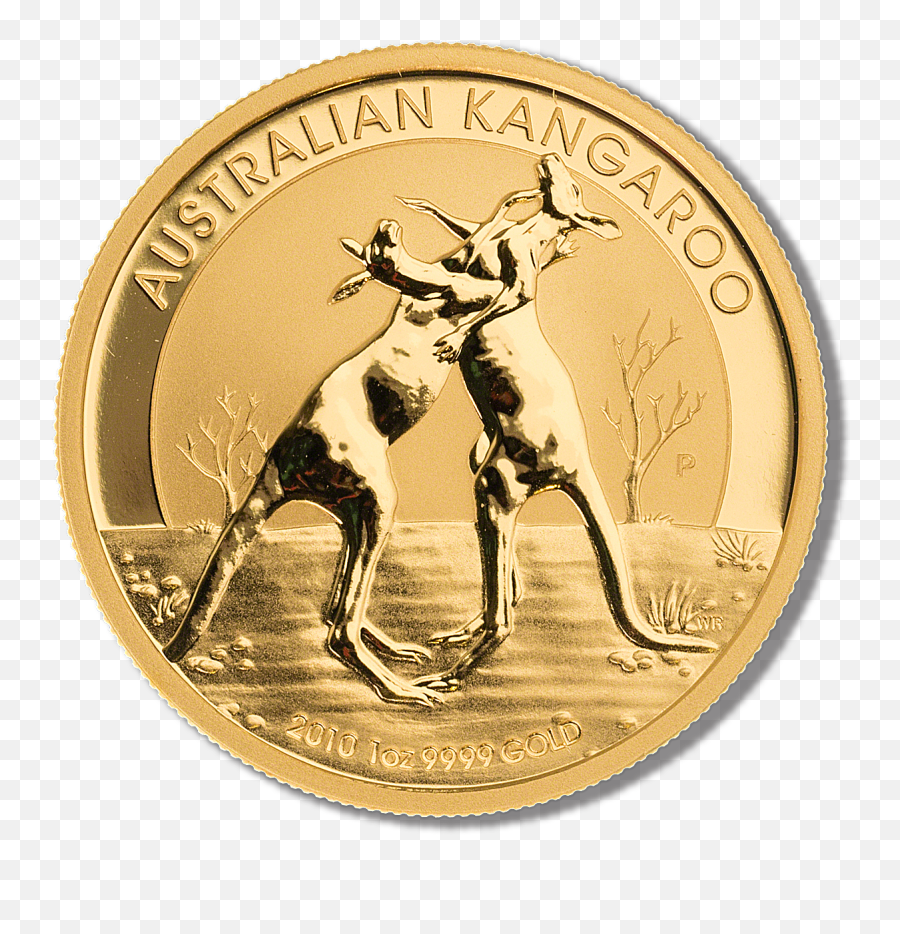 2010 200 Australia Gold Kangaroo Bu In Capsule Gold Coins Emoji,Gold Coins Emoji