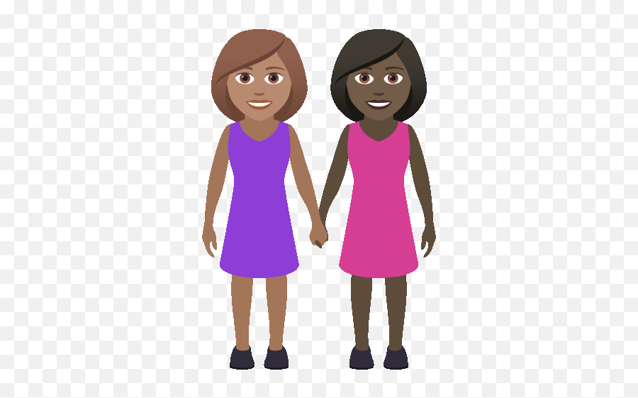 Couple Joypixels Sticker - Couple Joypixels Holding Hands Emoji,Standing Emoji