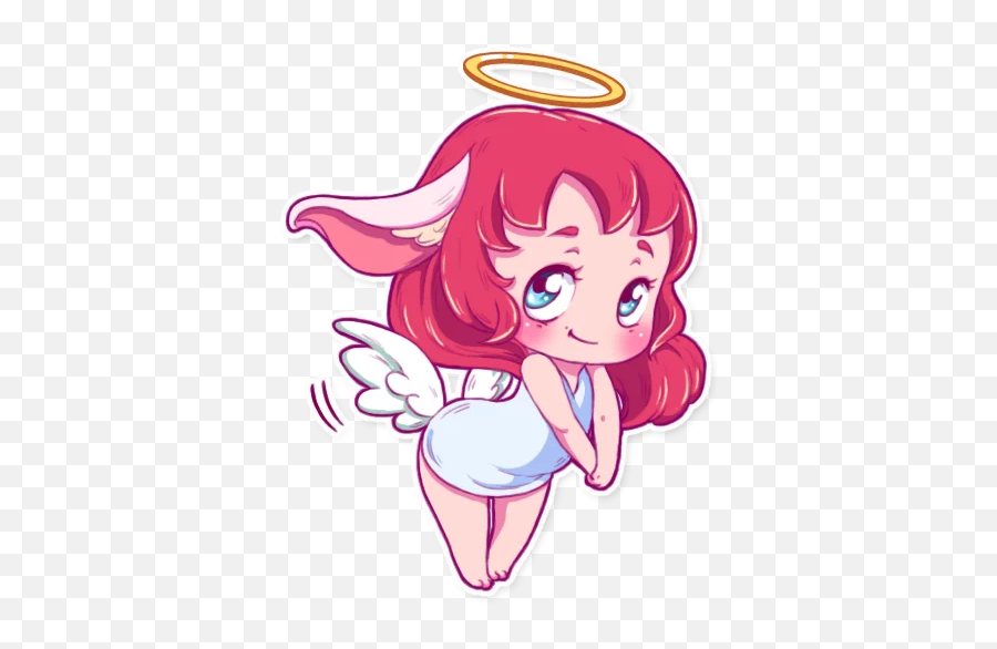 Telegram Sticker From Cute Bunny Girl Pack Emoji,Cutest Girl Emojis
