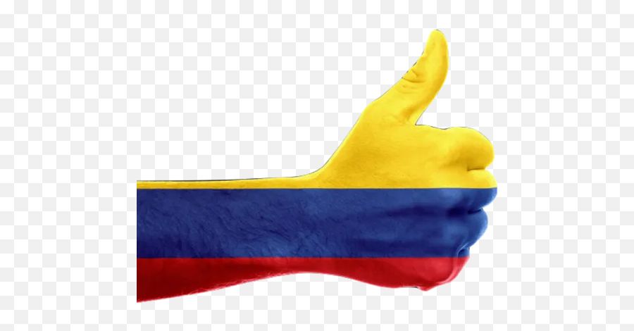 Colombias Flag Stickers For Whatsapp - Colombian Etiquette Emoji,Colombia Flag Emoji