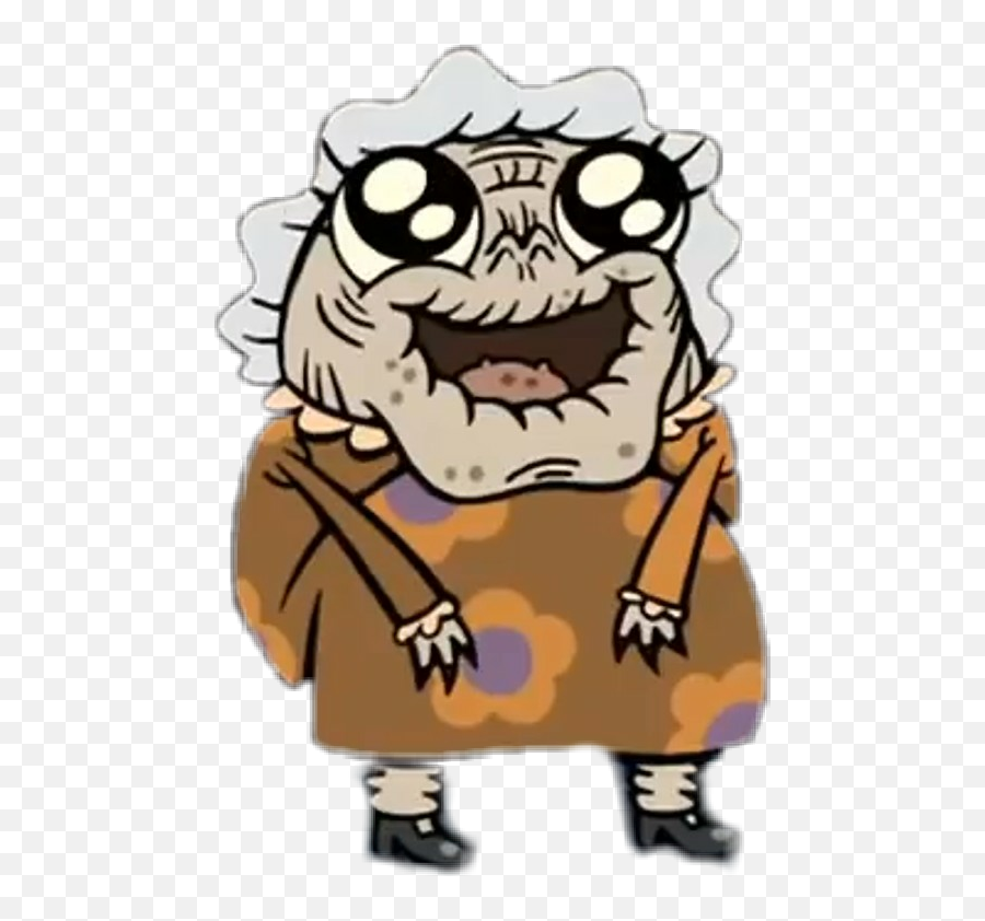 Grandma Abuelita Abuela Flapjack Sticker By Jerel - Flapjack Little Old Lady Emoji,Grandma Emoji