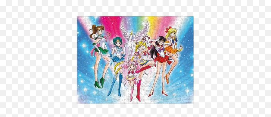 Puzzles Puzzle Sailor Moon - Sailor Moon 2018 Calendar Emoji,Dancing Girl Emoji Pillow