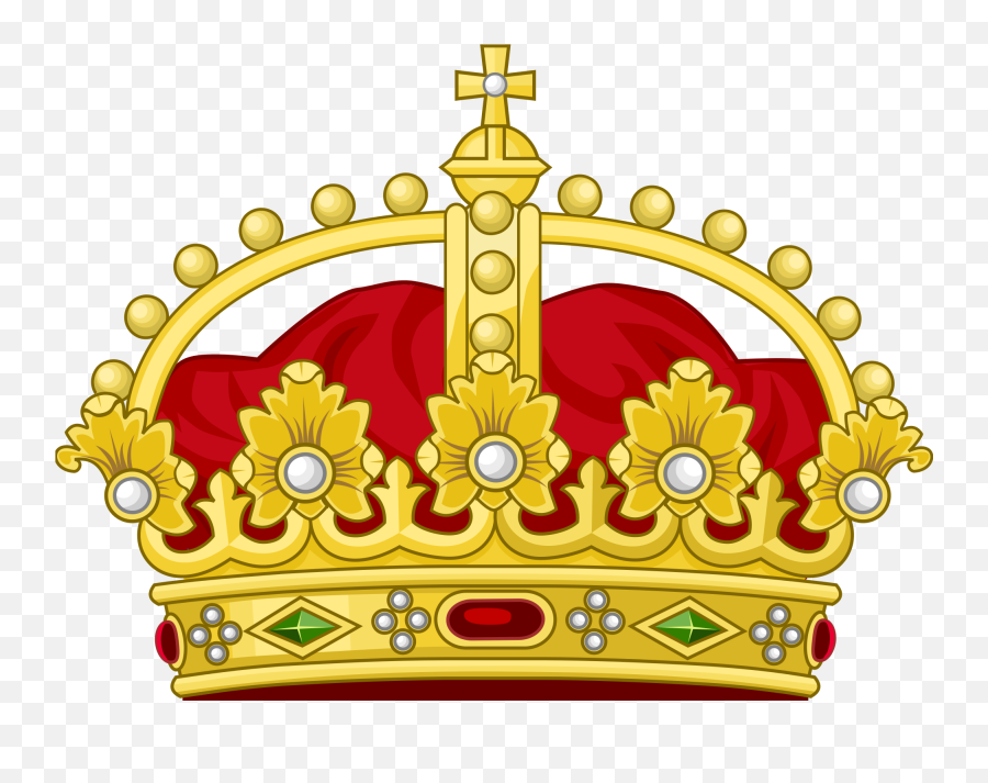 Red Crown Png Cartoon With Diamonds - Crown Cartoon Transparent Emoji,Crown Diamond Emoji