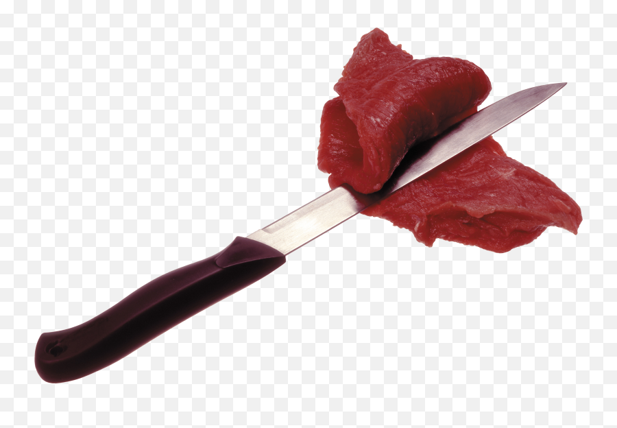 Bloody Butchers Knife Png Transparent - Meat With Knife Png Emoji,Butcher Knife Emoji