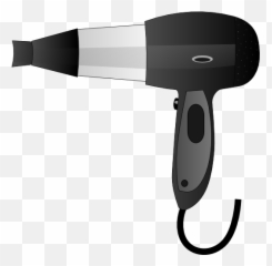 Clipart Scissors Hair Dryer Clipart - Hair Dryer Png Cartoon Emoji,Hairdryer Emoji