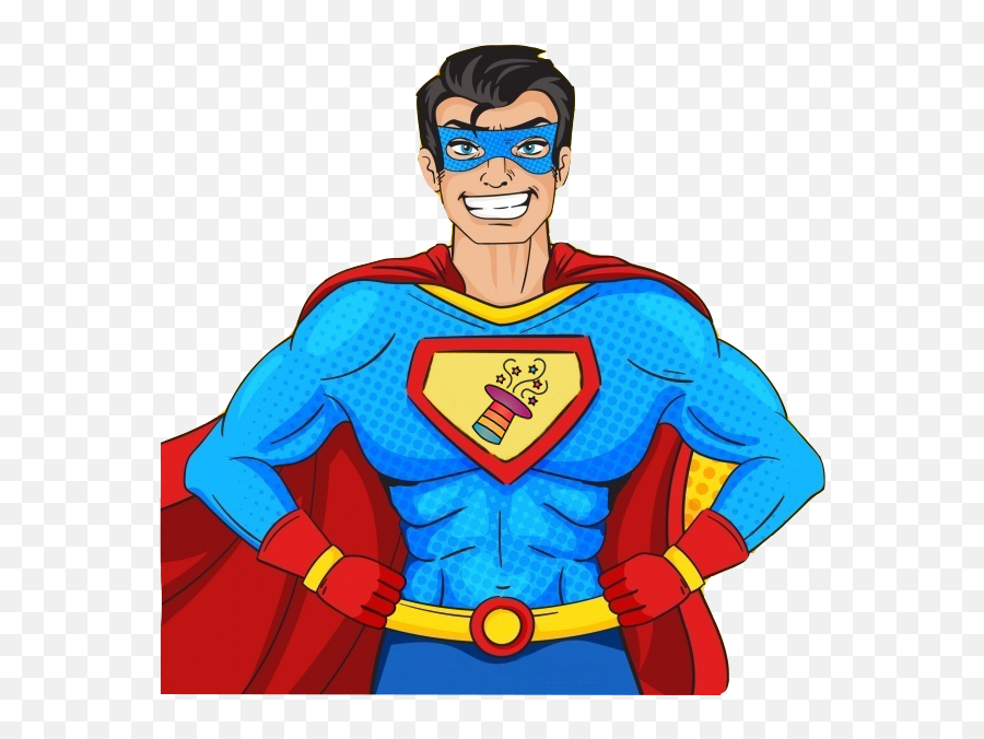 Indiau0027s Funkiest Online Party Items Store U2013 Atpata Funky - Superhero Man Pop Art Emoji,Emotion Cartoon Superhero