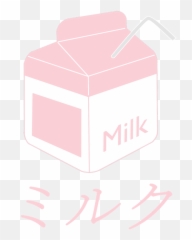 Kawaii Milk Carton Pink Japanese - Language Emoji,How To Make The Emoticons That X Make In Dice Manga
