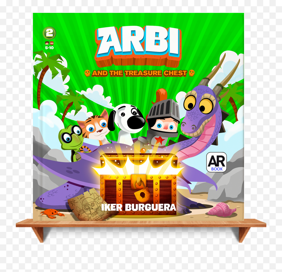 Arbi Books U2013 Arbibook - Augmented Reality Emoji,Fruit Emotions Book