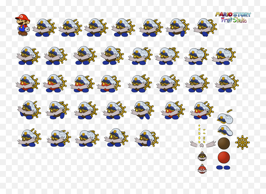 Fangame Topic - King Bomb Omb Sprites Emoji,Mario Bomb Emoticon Transparent