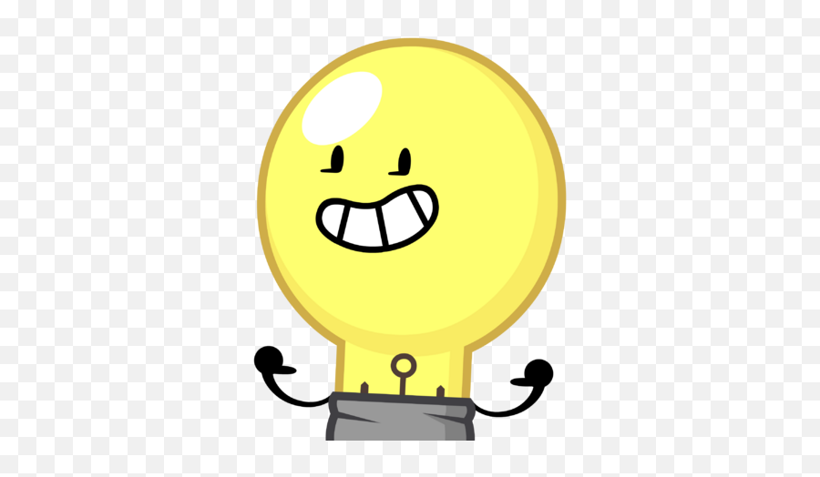 Lightbulb - Lightbulb Inanimate Insanity Asset Emoji,M9 Emoticon