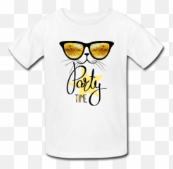 Party Time Cats Lovers T - Shirt Defend Animals Cat Party Time Emoji,Party Time Emoticon