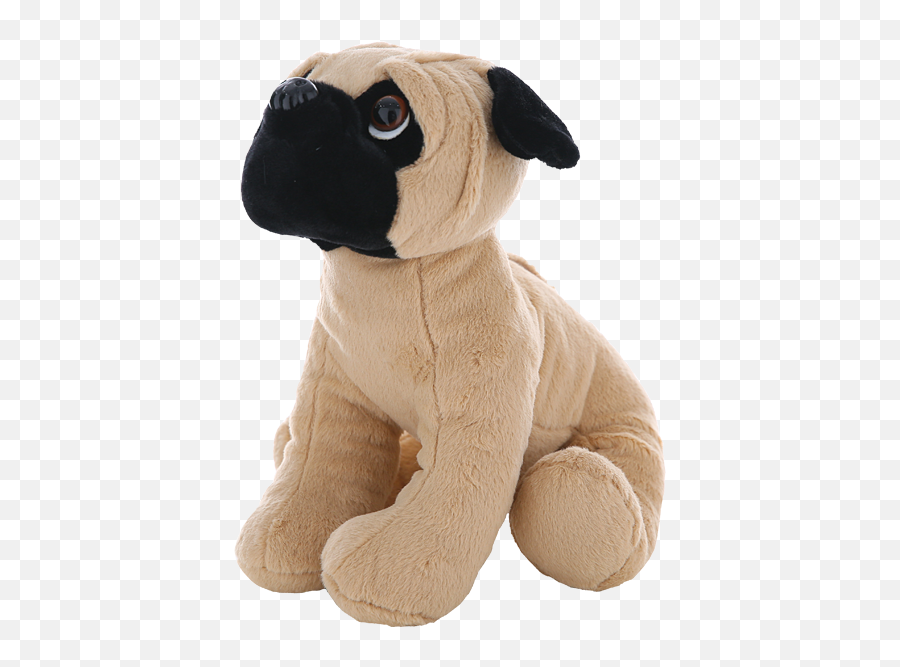 Pugsley The Pug 16 - Soft Emoji,Emoji Dog Toy