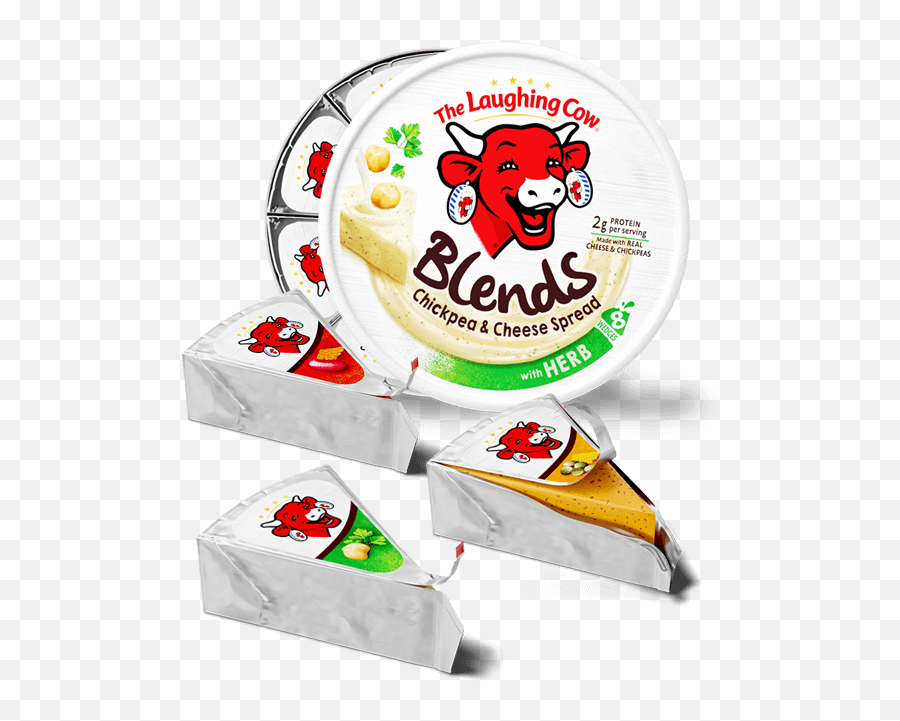 Cheese Wedges Dippers And Cheese Snacks The Laughing Cow - Laughing Cow Blends Emoji,Throat Wrapped Emoji