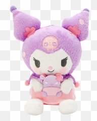 Lil Lychee Girl In 2021 Hello Kitty Pictures Cute - Kuromi Plush Bag Purple Emoji,Emojis Plushie