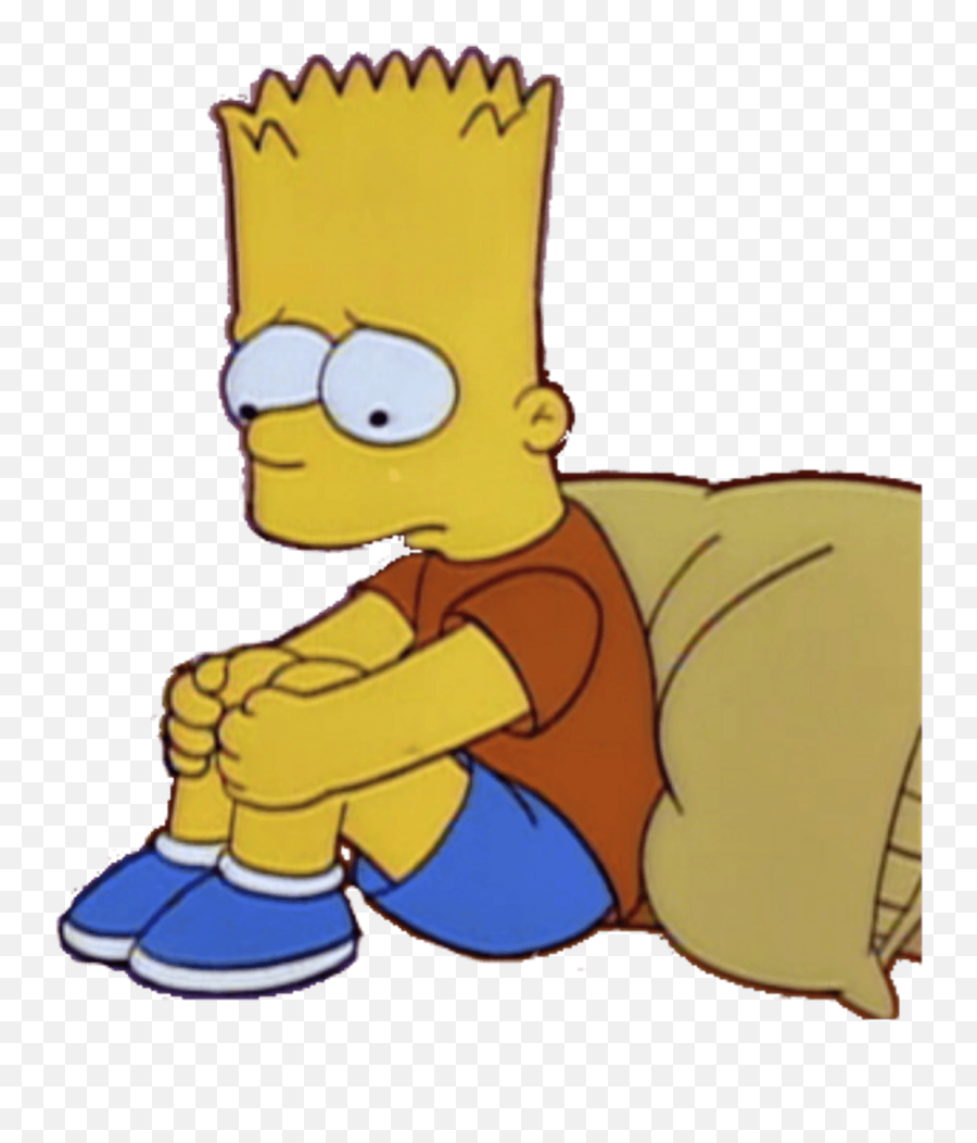 Bart Simpson Depressed Wallpapers On Wallpaperdog - Bart Simpson Sad Png Emoji,Xxxtentacion Emoji