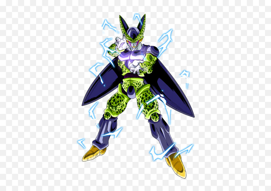 Cell - Perfect Cell Png Dbz Emoji,Colors Of Emotions Gachaverse Part 2