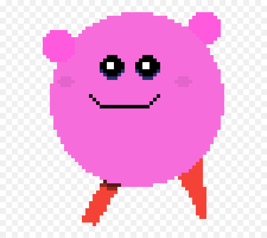 Pixilart - Creepy Kirby By Slamjam India Gate Emoji,Kirby Emoticon