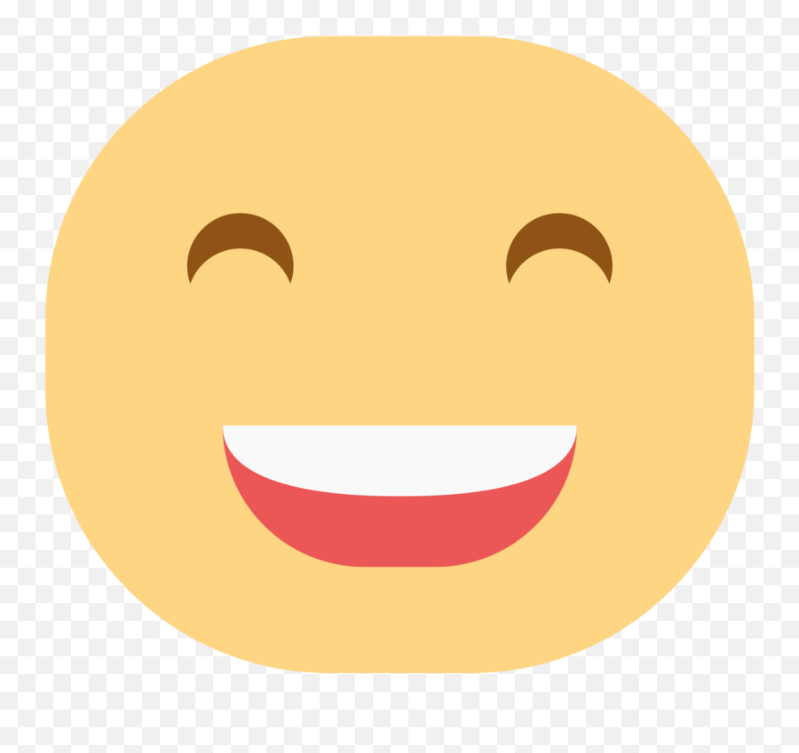 Filebreezeicons - Emotes22facesmilebigsvg Wikimedia Happy Emoji,Big Head Smiley Emoticon