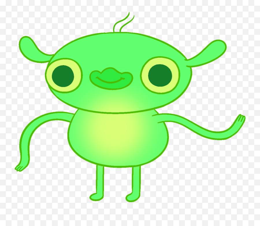 Phosphorescent Maze Midgets - Green Midget Emoji,