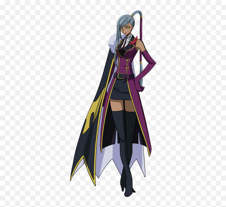 Code Geass Britannians Characters - Code Geass Villetta Cosplay Emoji,Code Geass Lelouch Emotions