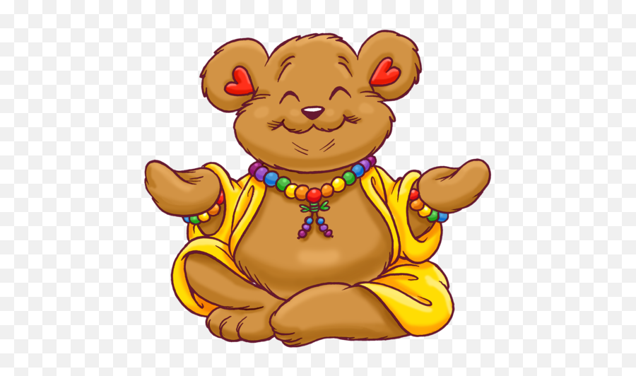 Enlightenment Coloring Book - Buddha Bear Emoji,Children's Books About Controlling Emotions Muppets