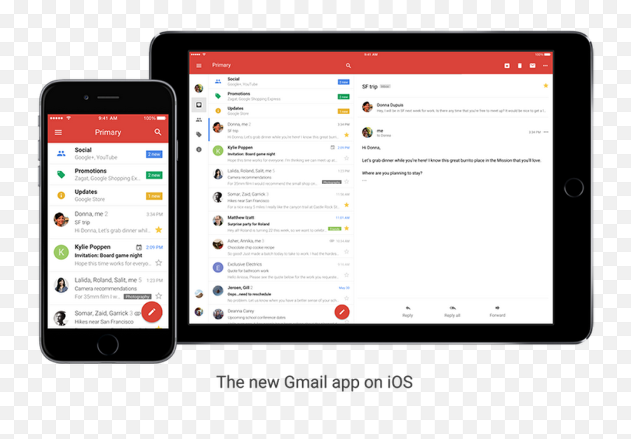 Gmail And Google Calendar Get A Whole Lot Better On Ios - Gmail Interface On Phone Emoji,How To Make Emojis Look Like Ios