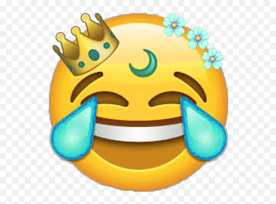 Emoji Sticker - Laughing And Crying Emojis,Girlfriend Emoji