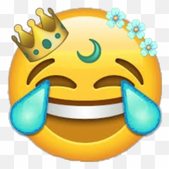Emoji Sticker - Laughing And Crying Emojis,Girlfriend Emoji