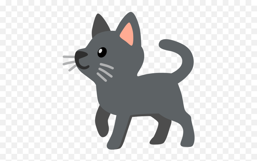 Black Cat Emoji - Black Cat Emoji Copy And Paste,Black Cat Emoji