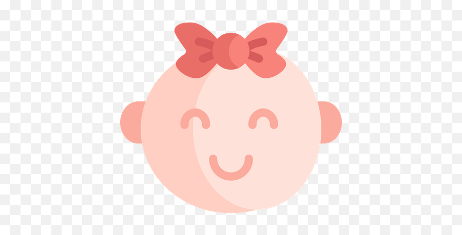 Free Cute Baby Flat Icon - Happy Emoji,Animated Emoticons Babies And Diapers