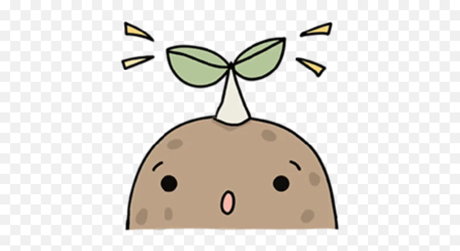 Kawaii Potato 2 Sticker Pack - Stickers Cloud Language Emoji,Japan Kawaii Emoticon