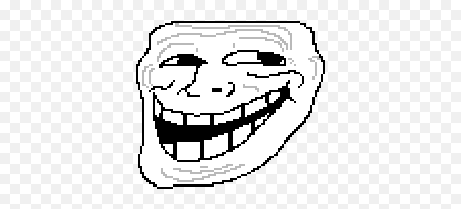 Download Troll Face Png No Background - Portable Network Emoji,How To Do That One Troll Face Emoticon