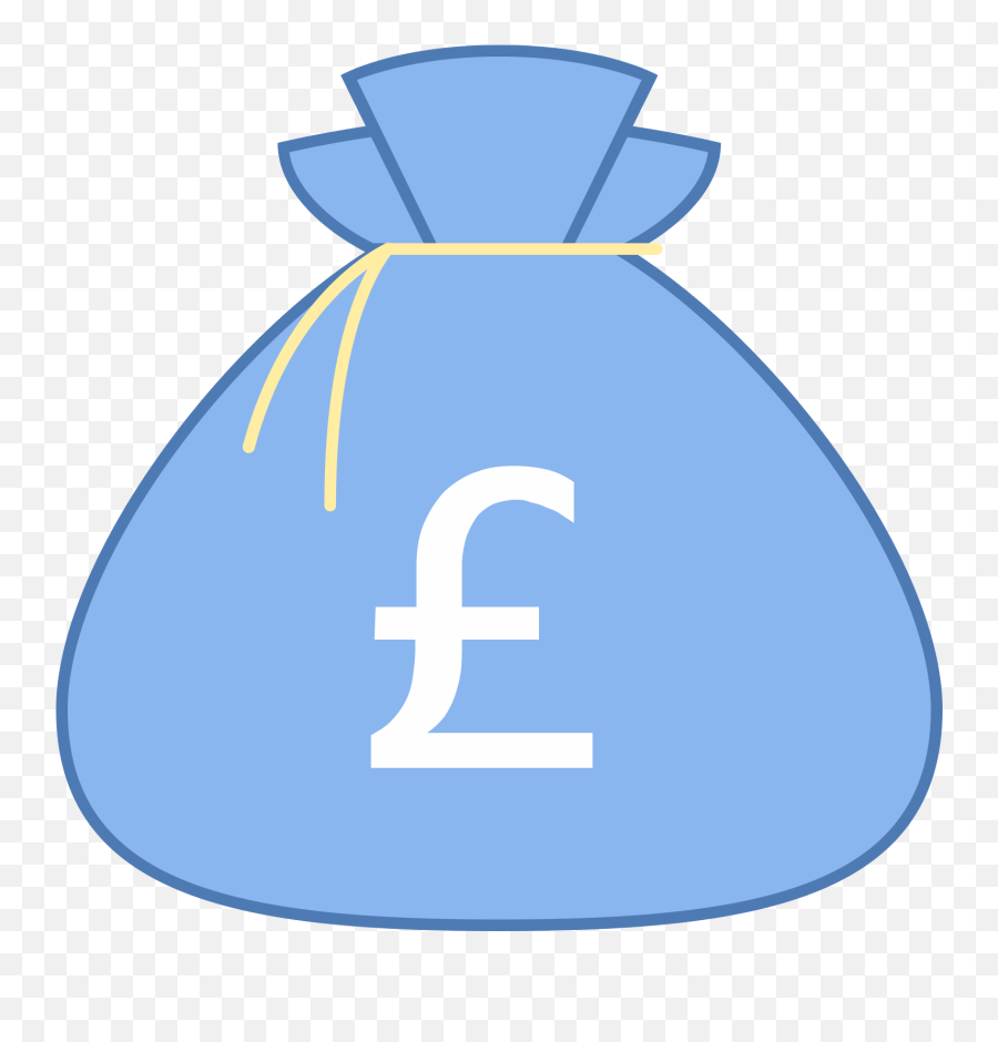 Funt Worek Pienidzy Icon - Clipart Euro Money Bag Png Emoji,Euro Banknote Emoji