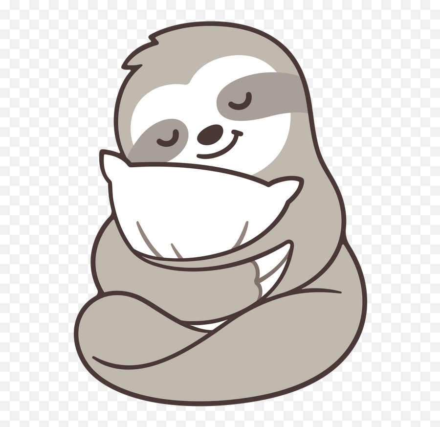 Pin - Sloth Hugging Pillow Emoji,Koala Emoji Pillow