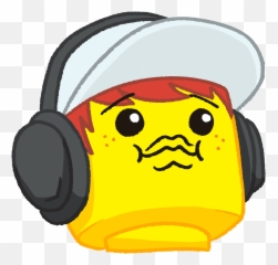 Headphones Clipart Comic - Lego Discord Emotes Transparent Discord Icon With Headphones Emoji,Pokemon Emoji Discord