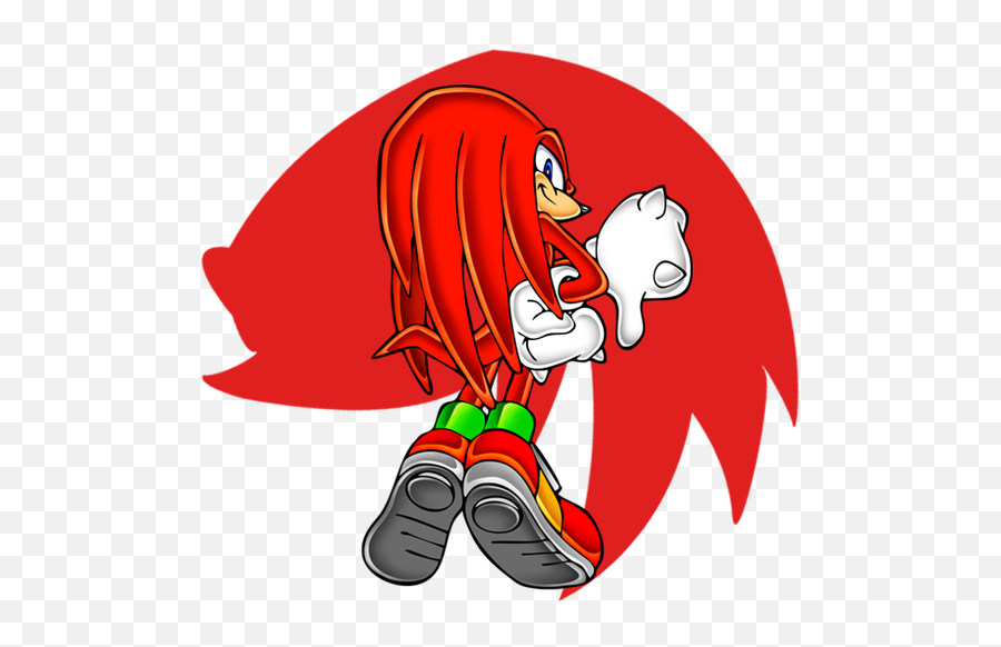 Knuckles The Echidna - Concept Mobius Emoji,Sonic Adventure 2 Chao Emotions