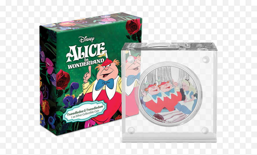 Disney Alice In Wonderland - Alice 1oz Silver Coin New Emoji,Disney Emoticons Inappropriate