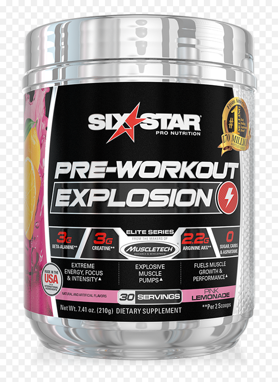 Pre - Workout Explosion Six Star Pro Nutrition Emoji,Driving Emotions - Palm Beach, Fl