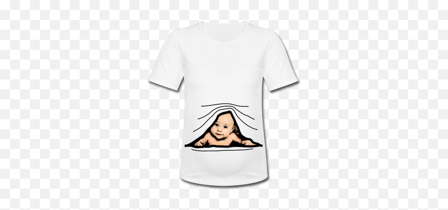 Buy Baby Peeking Shirt Cheap Online Emoji,Pachimari Emoticon