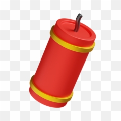 Premium Chinese Firecracker 3d Illustration Download In Png Emoji,Tuna Emoji