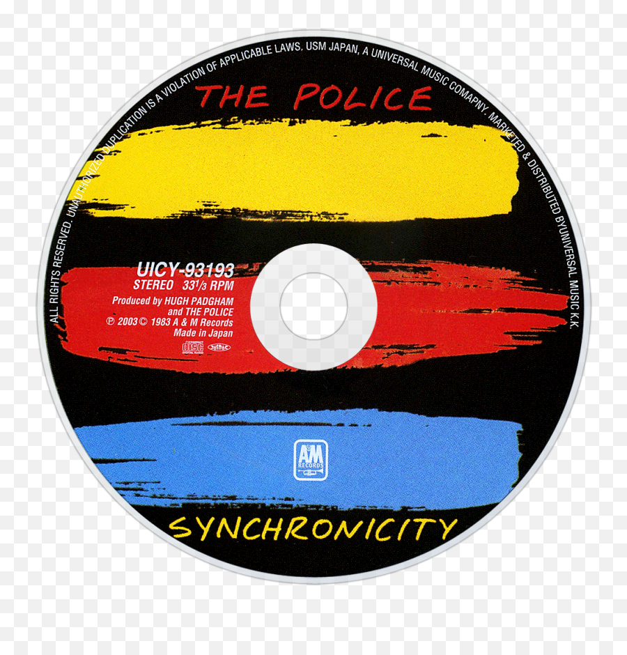 The Police Synchronicity Cd Disc Image - Every Breath You Emoji,Cd Case Emoji