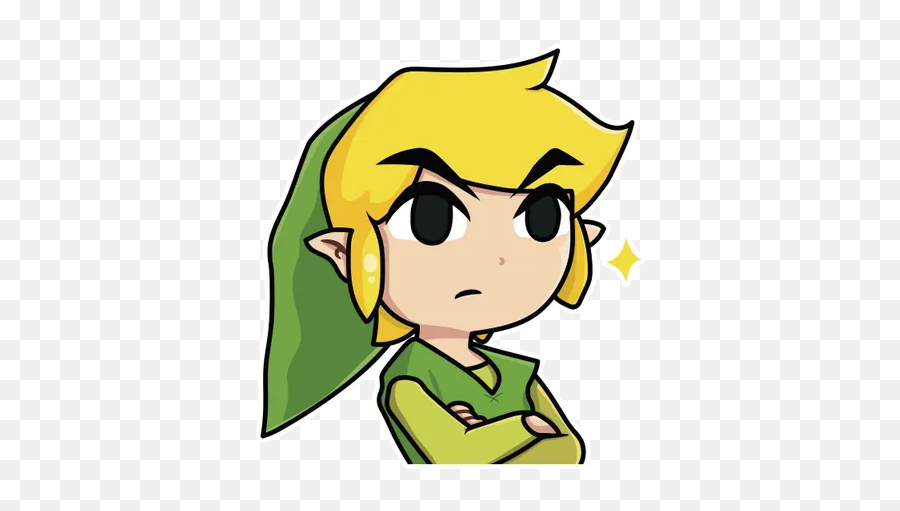 Toon Link Sticker Pack - Stickers Cloud Emoji,Party Link Emoji