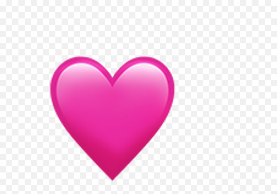 Cute Aesthetic Pink Heart Clipart - Heart Cute Png Aesthetic Emoji,Heart Emoji Kermit