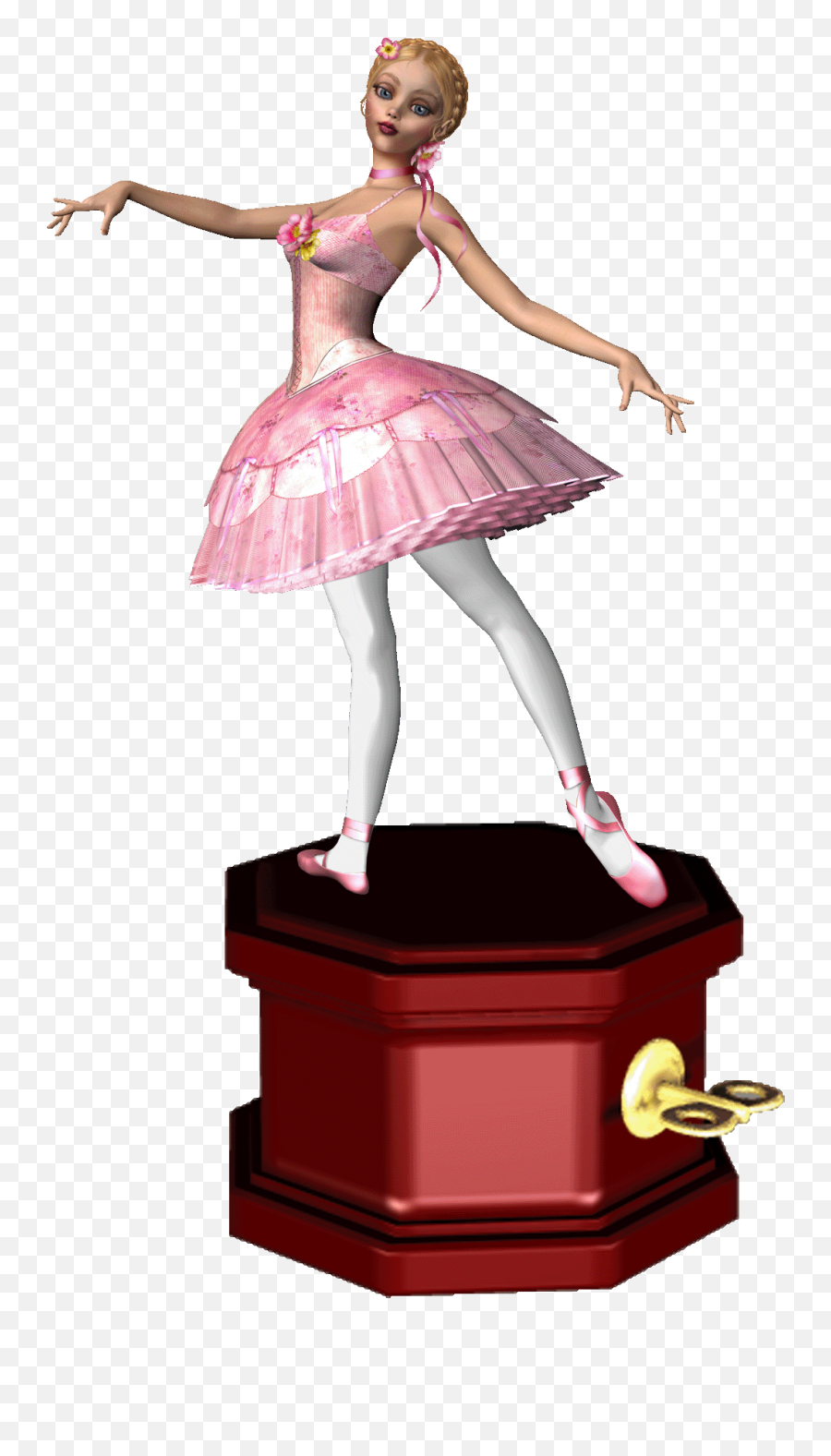 Music Box Ballerina Clipart - Music Box Ballerina Png Emoji,Music Box Emoji
